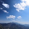 綺麗な山と空