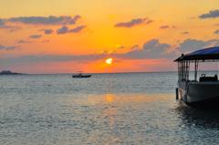 沈みゆく太陽