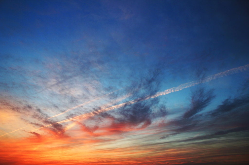 Red and Deep Blue