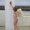 天使の水浴び