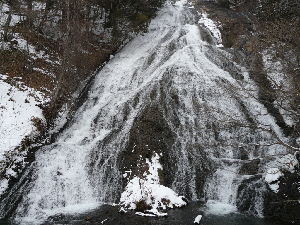 奥日光湯の滝（下から）