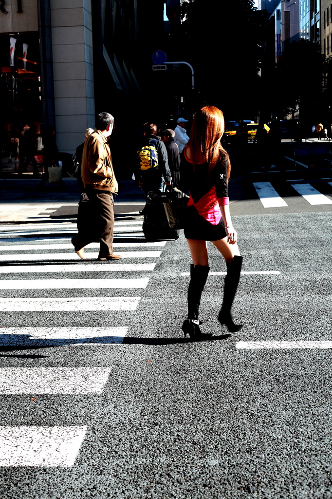 銀座でぶらぶら