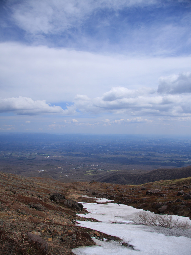 空　雲　山　雪