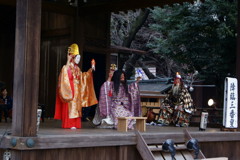 靖国神社・奉納神楽