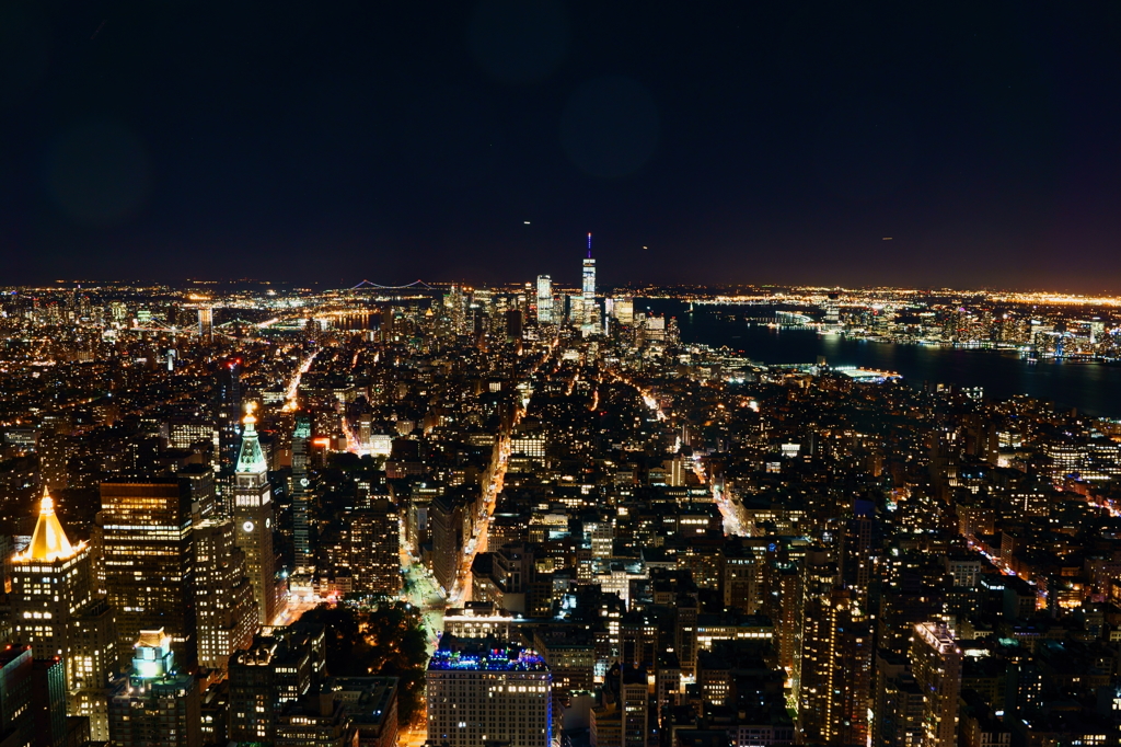 Manhattan Night view