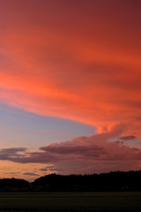 赤い雲