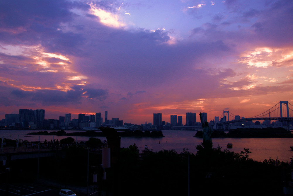 夕暮の時