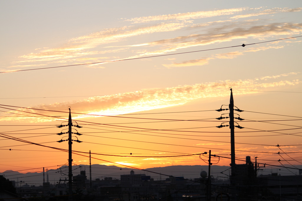 夕焼け