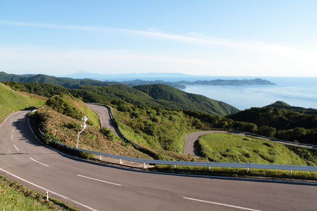 うねる道路