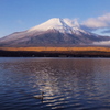 朝の山中湖