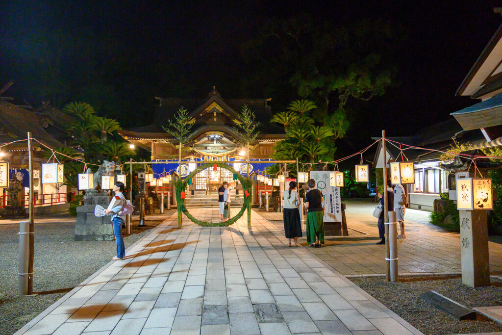 本渡諏訪神社の夏越祭