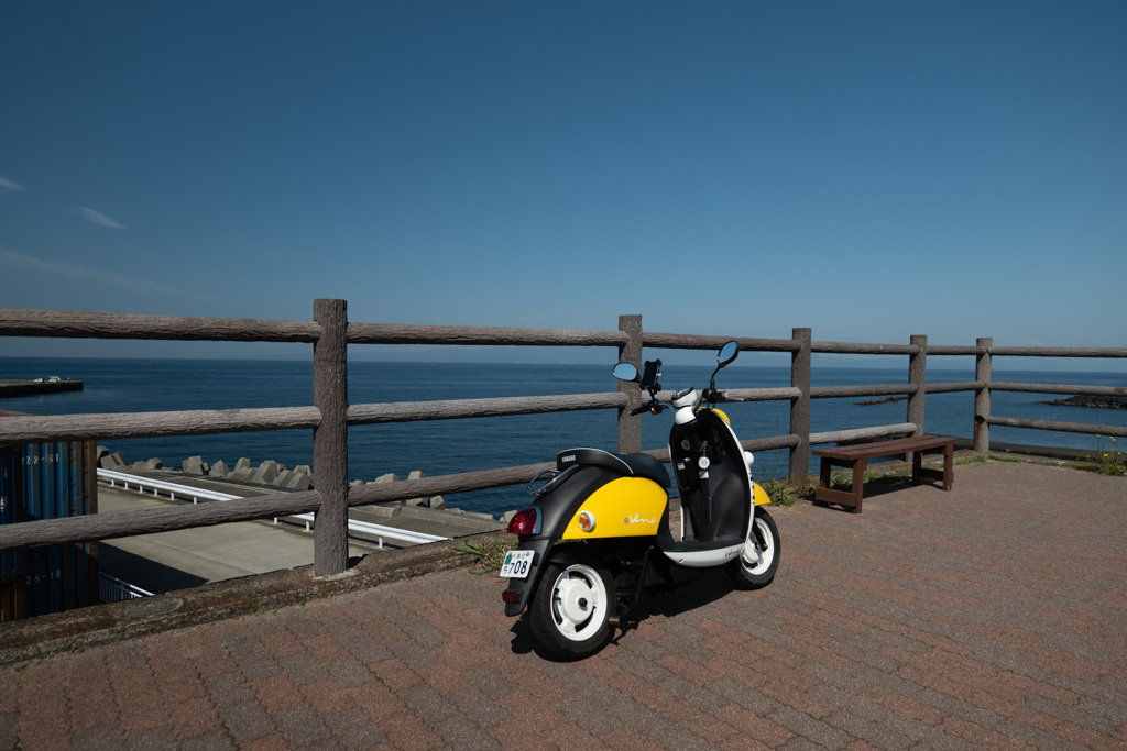 伊豆大島　レンタル電動バイク旅