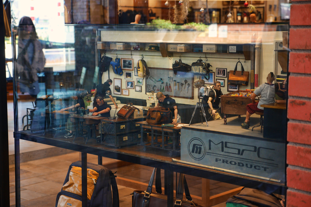 Working in the window