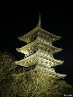 備中国分寺ライトアップ
