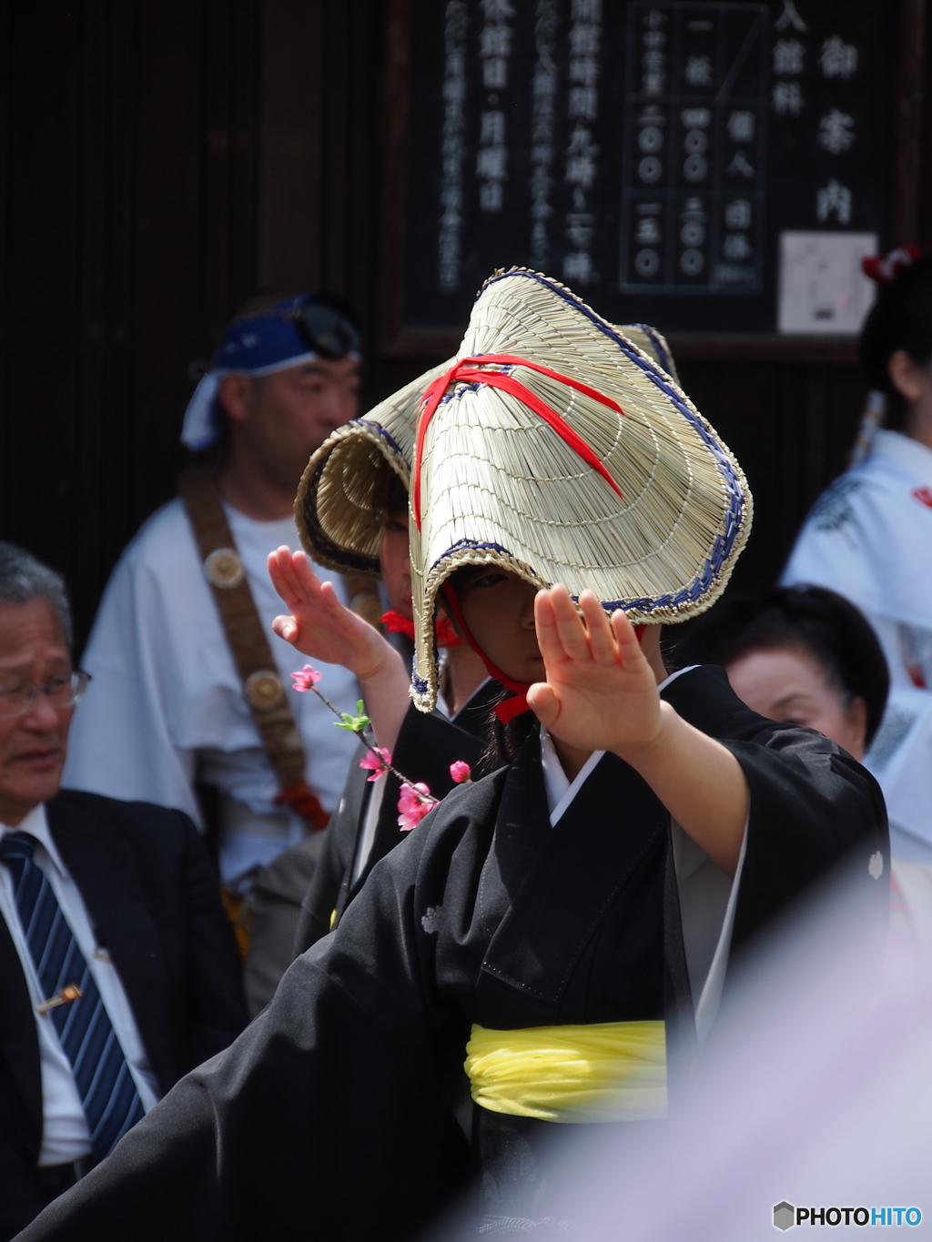 矢掛町 流しびな行列