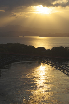 西海橋の朝