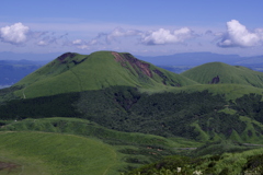 真夏の阿蘇杵島岳