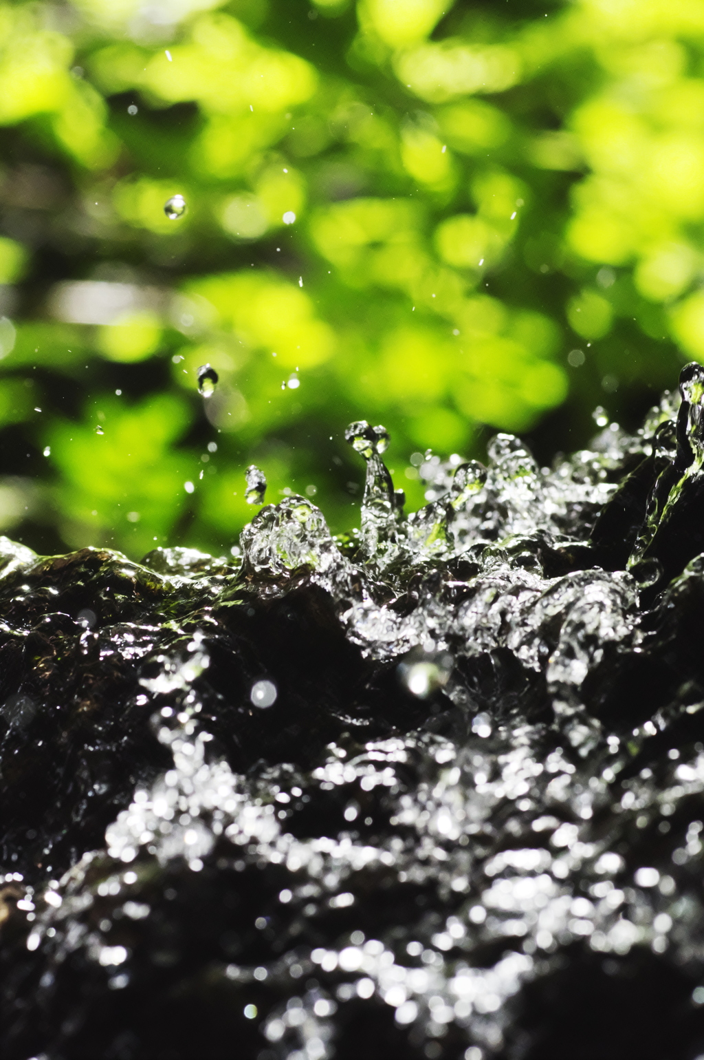 水しぶき