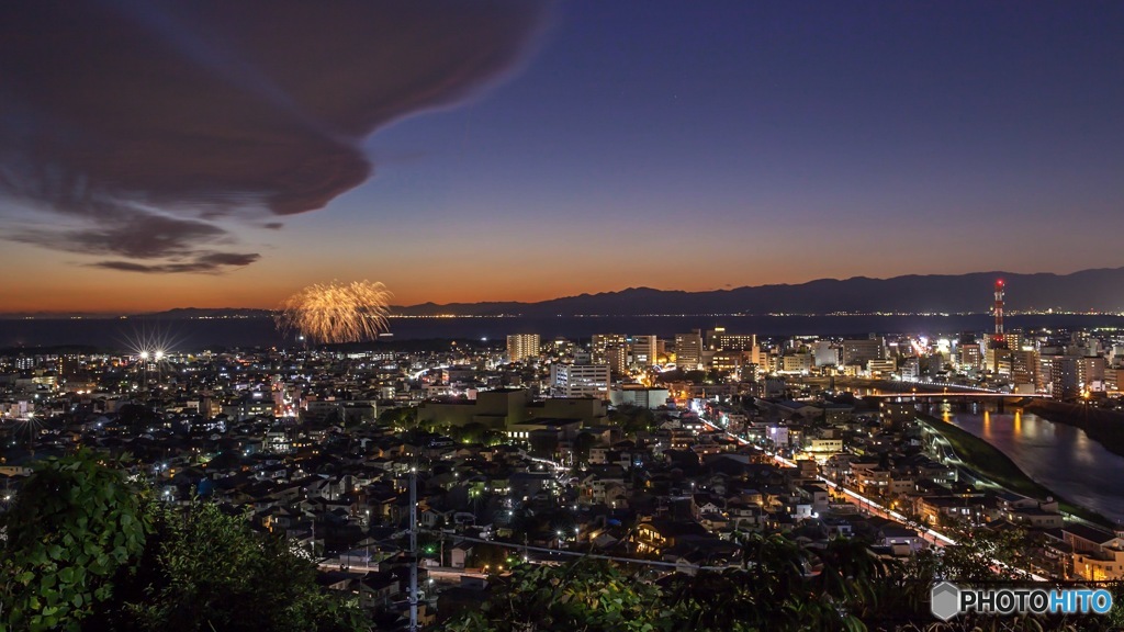 夜の沼津