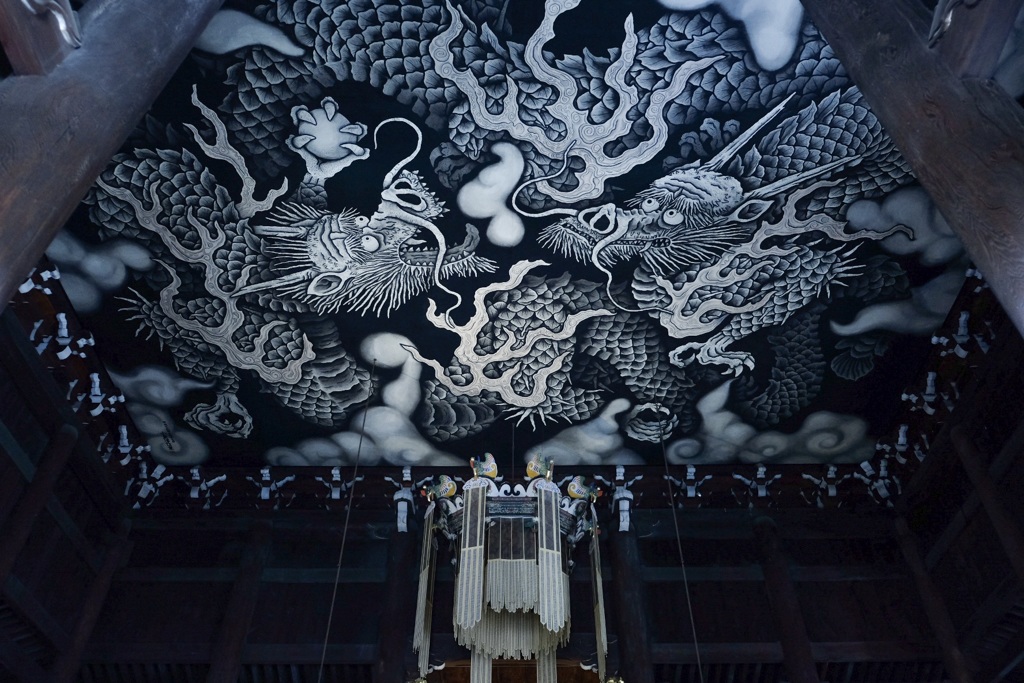 建仁寺の双龍図