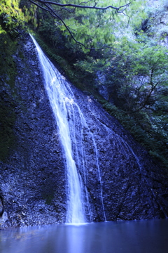 貧谷の滝　雄滝下部