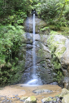 蹄の滝（左）