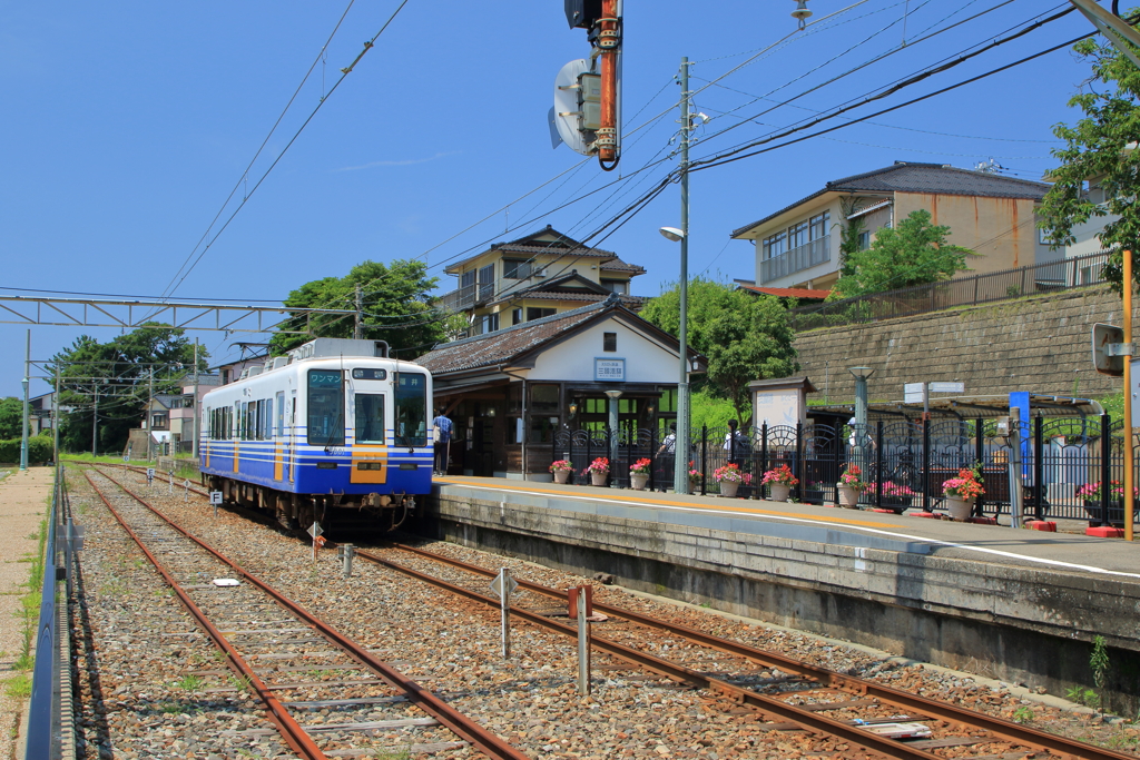 えちぜん鉄道　三國港驛