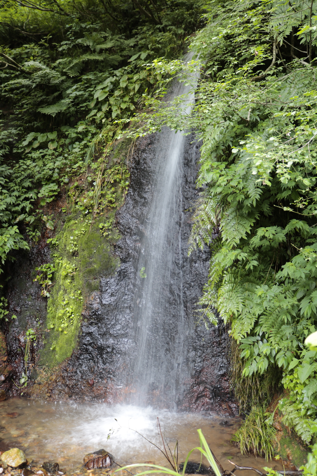無名滝（右側から）
