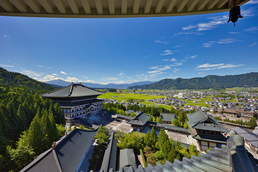 五重塔からの景観