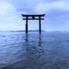 湖中大鳥居
