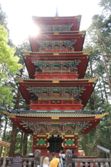 日光東照宮　五重塔
