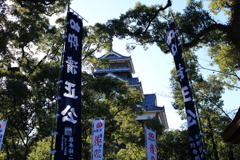 熊本城　加藤神社から