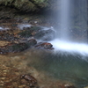 黒山三滝　男滝滝壺