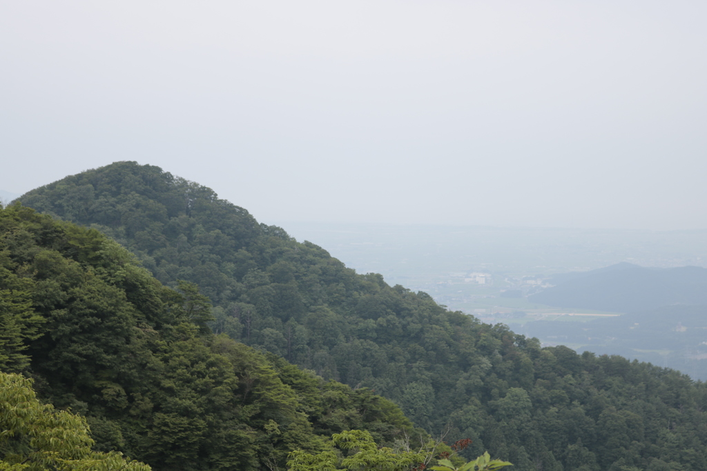 剱ヶ岳と坂井平野