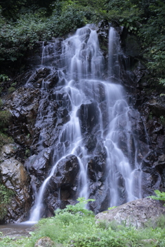 霜降りの滝