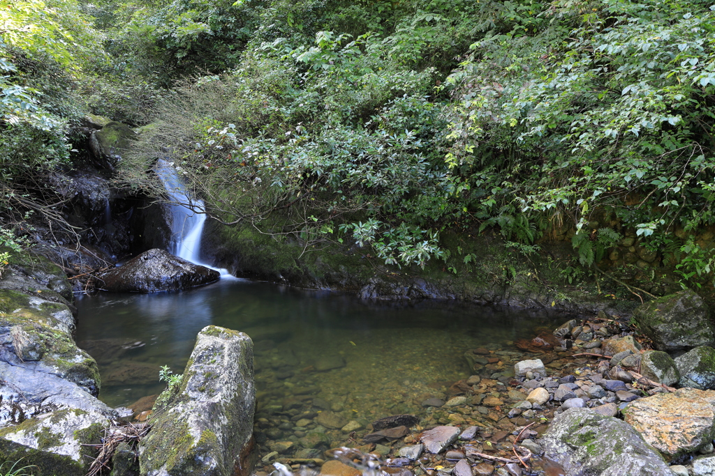 浄法寺山　的川無名瀑１
