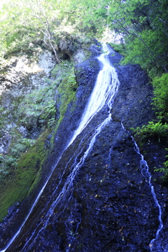 貧谷の滝　雄滝上部