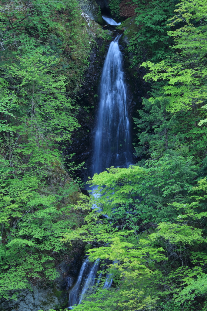 丸神の滝　二段目