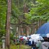 平泉寺白山神社の御開帳　二の鳥居