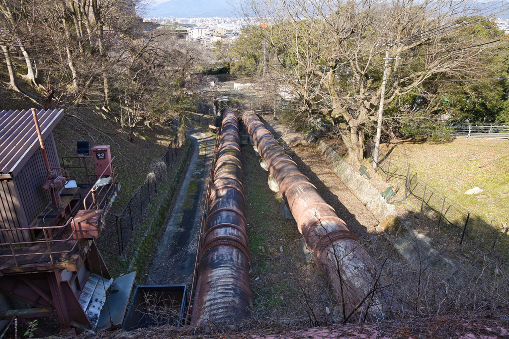 蹴上発電所導水管