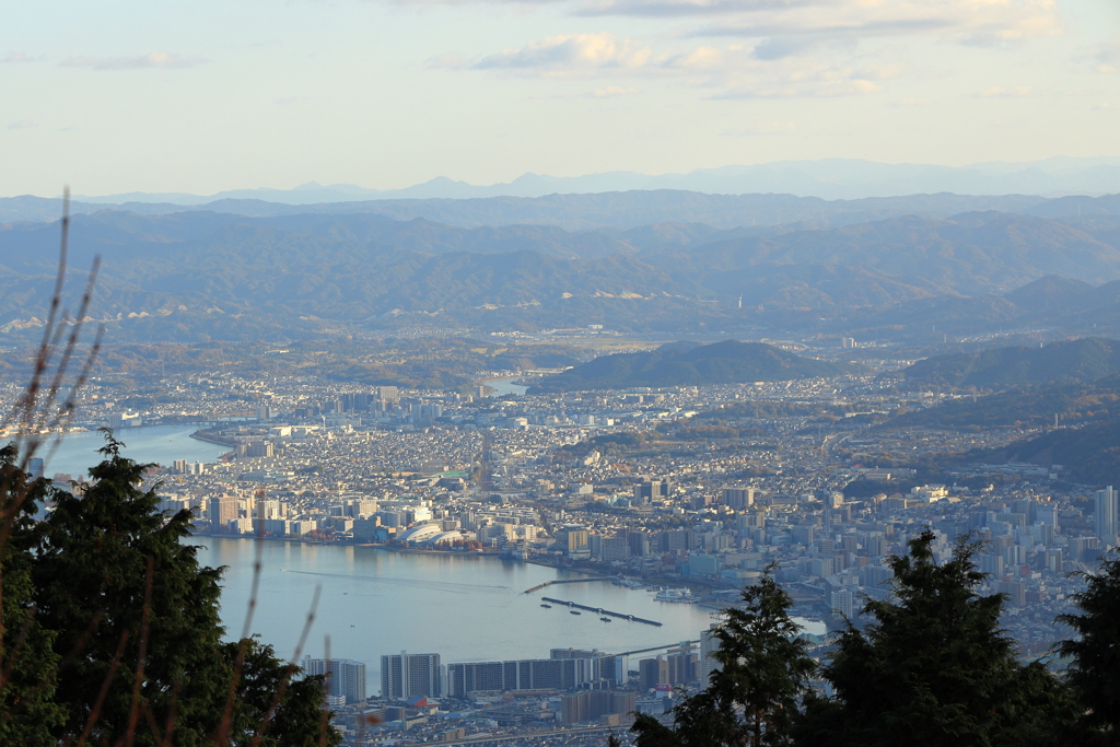 比叡山ドライブウェイ 四明が嶽より