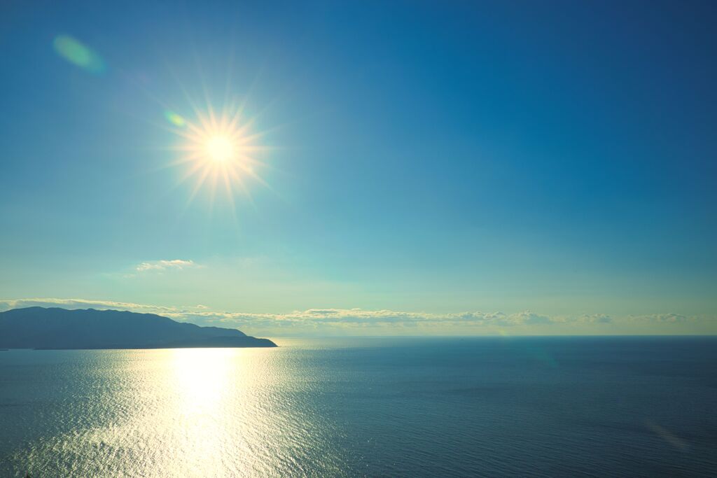 穏やかな日本海