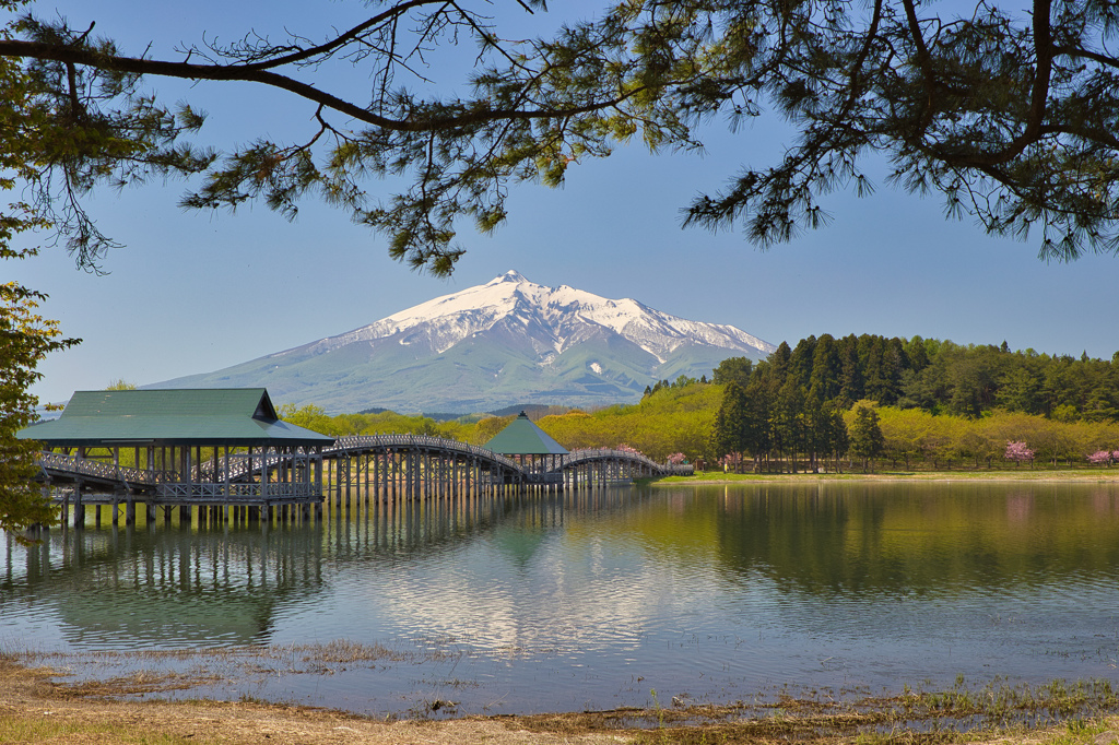 岩木山とともに
