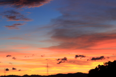 秋季の空