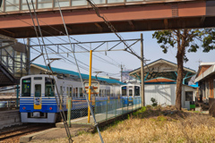 あわら湯のまち駅ホーム