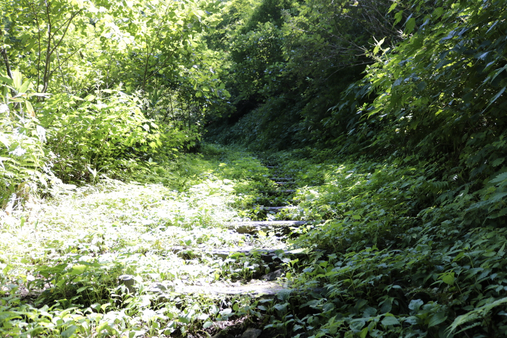 登山開始