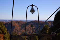 高尾山リフトからの眺望