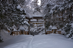 精進坂 一の鳥居