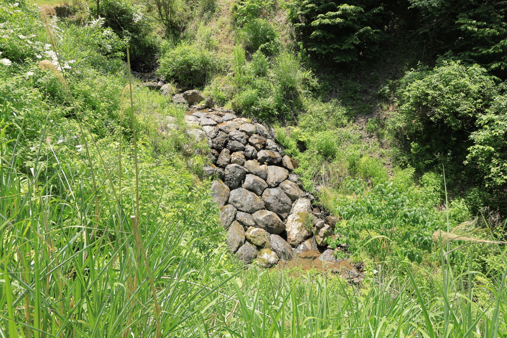 アカタン砂防大平ナベカマ堰堤