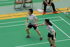 山口茜　綿矢汐里ペア